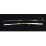 A DUTCH YZERHOUVER 1852 SWORD. 102 cm long.