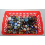 A collection of vintage marbles (Qty).
