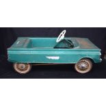 A Triang Countryman metal child's pedal car 45 x 98 x 44 cm.