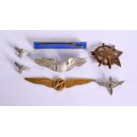 ASSORTED MILITARY THEMED BADGES (qty)