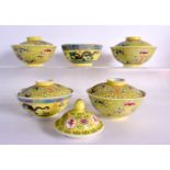 CHINESE REPUBLICAN PERIOD BOWLS etc. (qty)