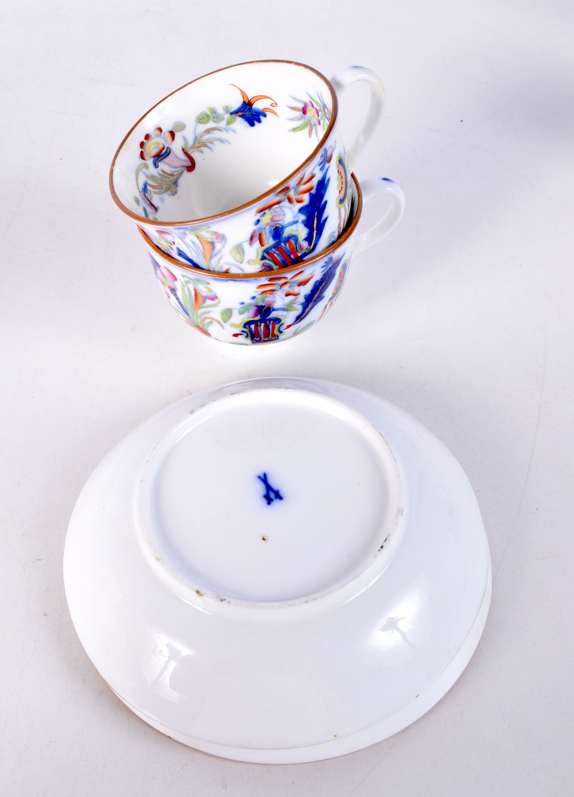 A 19th Century Meissen style part tea service 22 x 28 cm (17) . - Bild 6 aus 6
