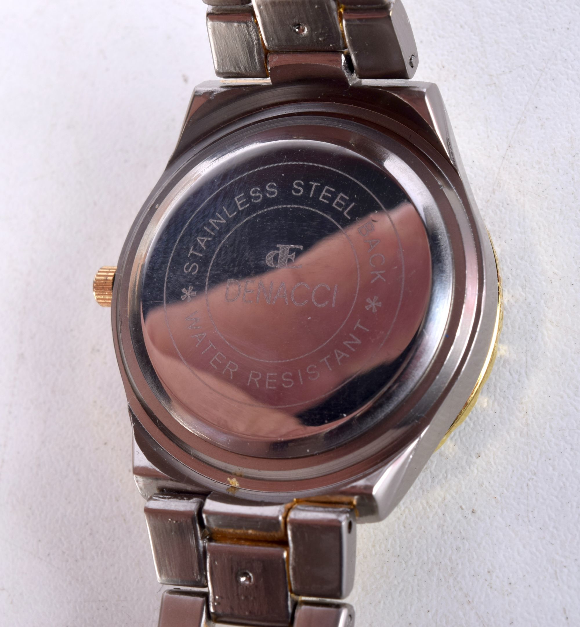 TWO DENACCI WRISTWATCHES. Largest 5 cm wide inc crown. (2) - Image 5 of 5