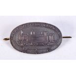 A VINTAGE GREAT WESTERN RAILWAY LOCOMOTIVE BROOCH. 28 grams. 5.75 cm x 3.5 cm.