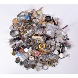A collection of watch parts (Qty)