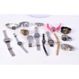 A collection of digital watches (Qty).