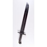 A European bone handled Falchion sword 62 cm.