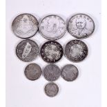 A collection of Chinese coins (10).