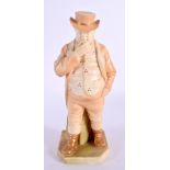 Royal Worcester figure of John Bull, the Englishman, from the countries of the world by James Hadley