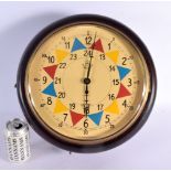 A CONTEMPORARY RAF CLOCK. 35 cm wide.