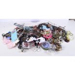 A huge collection of costume jewellery/necklaces/pendants. (Qty)