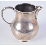 A GEORGE III SILVER CREAM JUG. 83 grams. 8 cm x 7 cm.