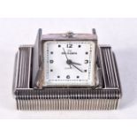 A VINTAGE SILVER PURSE WATCH. 5 cm x 3.5 cm.