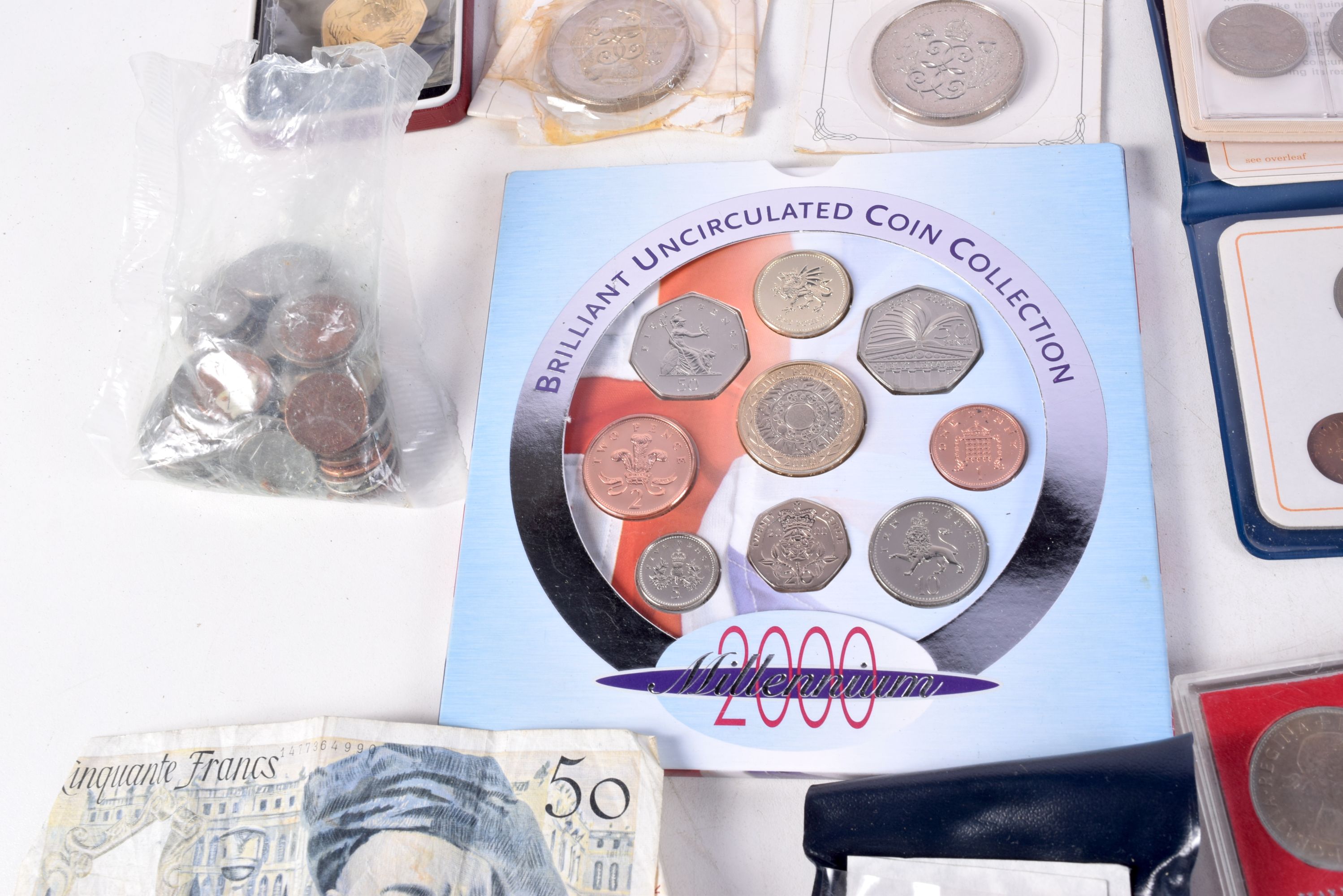 A collection of Coins and bank notes pre decimal and Continental (Qty). - Bild 6 aus 9