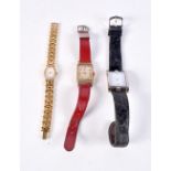 Three Bulova wristwatches (3)