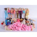 OLD BARBIE DOLLS. (qty)