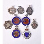 ASSORTED SILVER MEDALS. Birmingham 1925 to 1956. 76 grams. (qty)