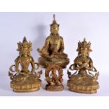A Private Local Gentleman's Collection of Antique Bronze Buddhas (Lots 1829 to 1831)