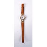 A LADIES TAGHEUR WRISTWATCH. 3 cm wide inc crown.