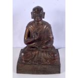 A large Bronze Chinese Tibetan Buddha 24 x 17 x 12 cm
