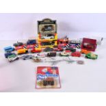 A collection of model cars Corgi etc.(Qty).