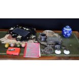 ASSORTED SILVER PLATE together with a prayer rug etc. (qty)