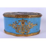 AN EARLY 19TH CENTURY FRENCH BOULLE AND TORTOISESHELL CASKET. 17 cm x 13 cm.