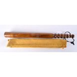 A vintage wooden truncheon 43.5 cm.