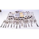 A collection of flatware (Qty)