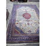A large Persian rug 465 x 306 cm
