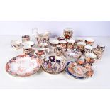 A large collection of Crown Derby tea ware etc. (Qty)