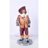 A Royal Doulton figure of Porthos 24 cm.