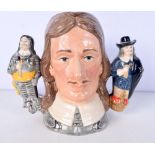 Royal Doulton Character jug Oliver Cromwell D6968 18 cm.
