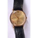 VINTAGE BOXED 9CT GOLD ROLEX PRECISION WRISTWATCH. SERIAL 33862, STAMPED 375. SEVENTEEN JEWELS. D