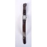 A 1920S SILVER DOCTORS WATCH. 2 cm wide inc crown.