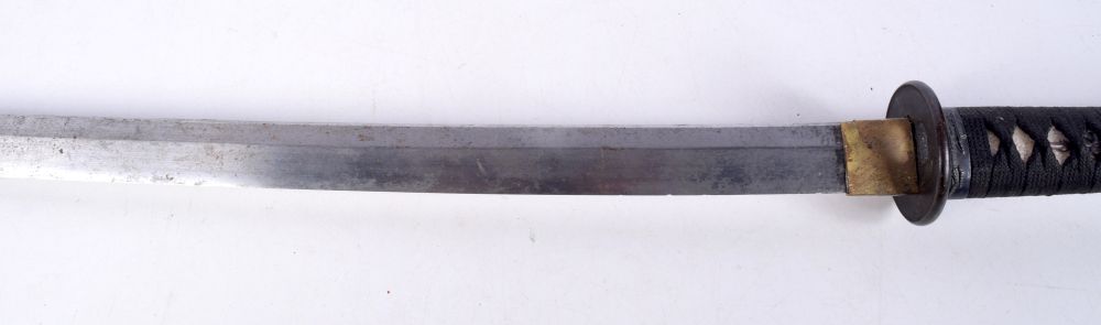 A 19th Century Samurai sword 95 cm . - Bild 3 aus 5