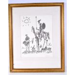 A framed Picasso print 48 x 36 cm
