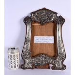 A LARGE EDWARDIAN ART NOUVEAU SILVER PHOTOGRAPH FRAME. Birmingham 1904. 34 cm x 22 cm.