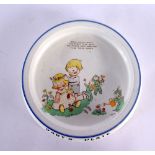 A SHELLEY MABEL LUCIE ATTWELL BABIES PLATE. 21 cm diameter.