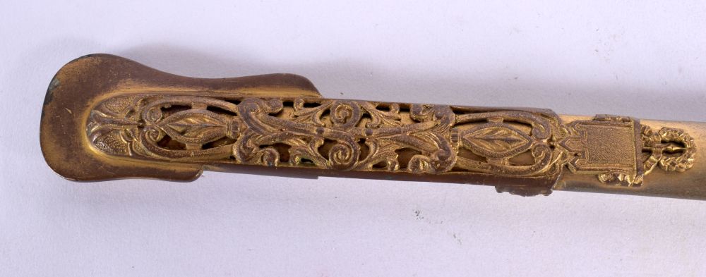 AN ANTIQUE SHAGREEN HANDLED SWORD. 97 cm long. - Bild 7 aus 9
