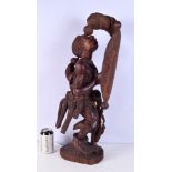 A large African wooden Tribal figure 67 cm
