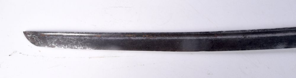 BURMESE TEMPLE MONK DHA SWORD. 95 cm. - Bild 7 aus 7