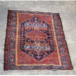 A Kurdish rug 192 x 136 cm