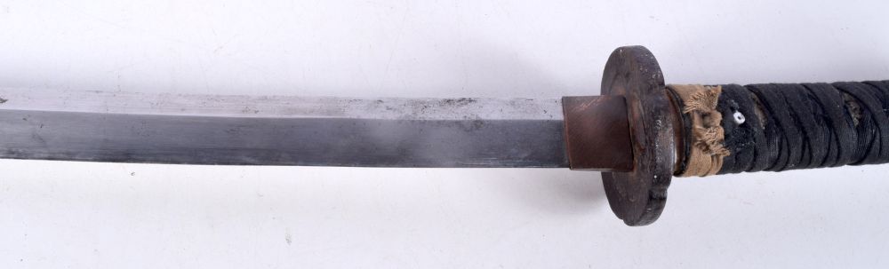 A 19th Century Samurai sword 87 cm . - Bild 7 aus 8