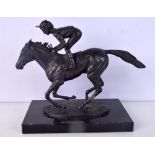 David Cornell (C1985) Bronze, Champion Finish Horse. 21 cm x 18 cm.