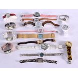 A QUANTITY OF FASHION WATCHES (16)