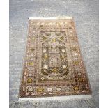 A small Persian rug 133 x 27 cm