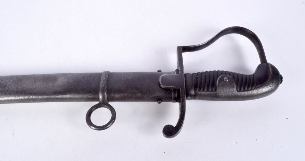 An antique Sword with metal scabbard 90 cm. - Bild 3 aus 28