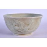 AN EARLY 20TH CENTURY CHINESE CELADON PORCELAIN BOWL Late Qing/Republic. 12 cm diameter.