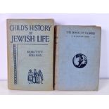 Childs History of Jewish Life, Book, and another. (2)